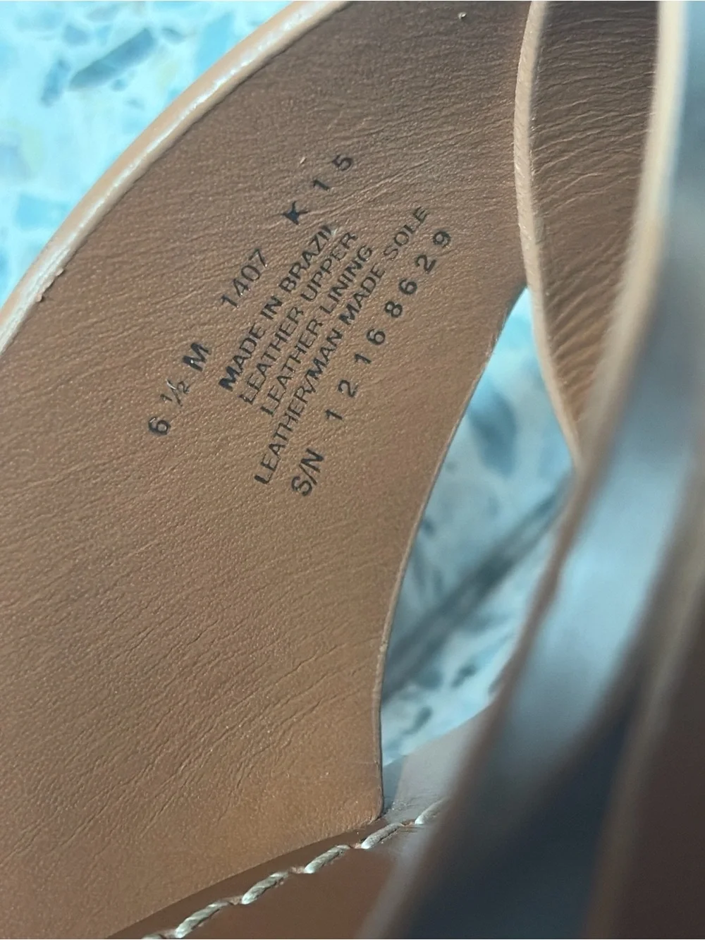 Tory Burch Silver Leather Criss Cross Mule Heels 6.5 - Picture 4 of 5